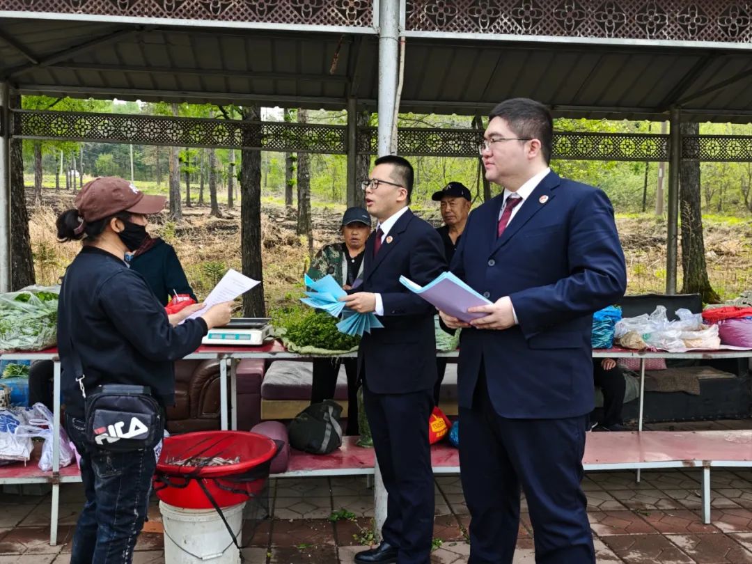 双桦人民检察院开展反有组织犯罪法普法宣教活动