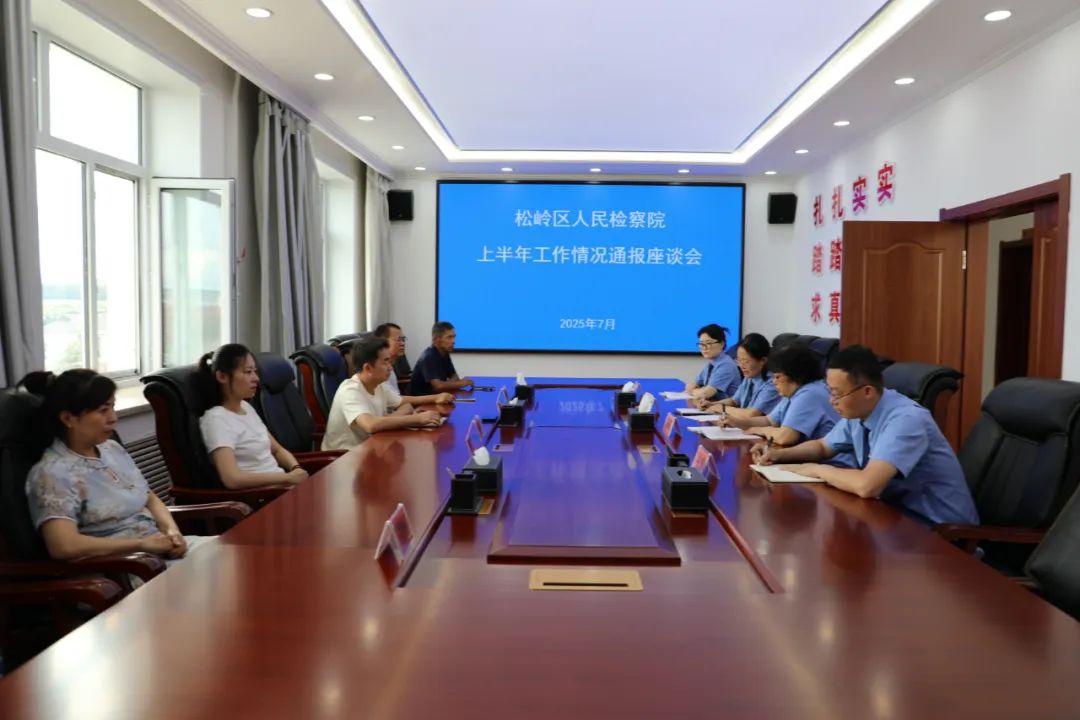 松岭区人民检察院邀请代表委员参加2025年上半年工作情况...
